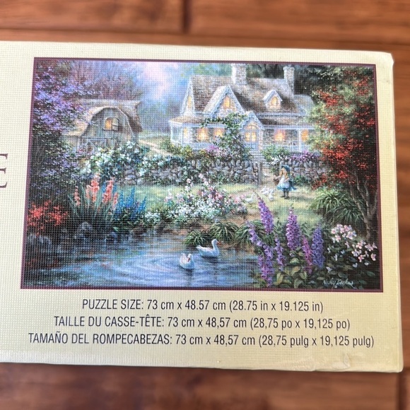 SURE-LOX Puzzles Nicky Boehm Feeding the Geese 1000 Piece Jigsaw Puzzle - Picture 5 of 5